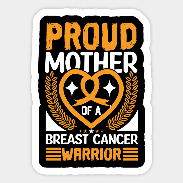 Mother with daughter with breast cancer Sticker by Lomitasu